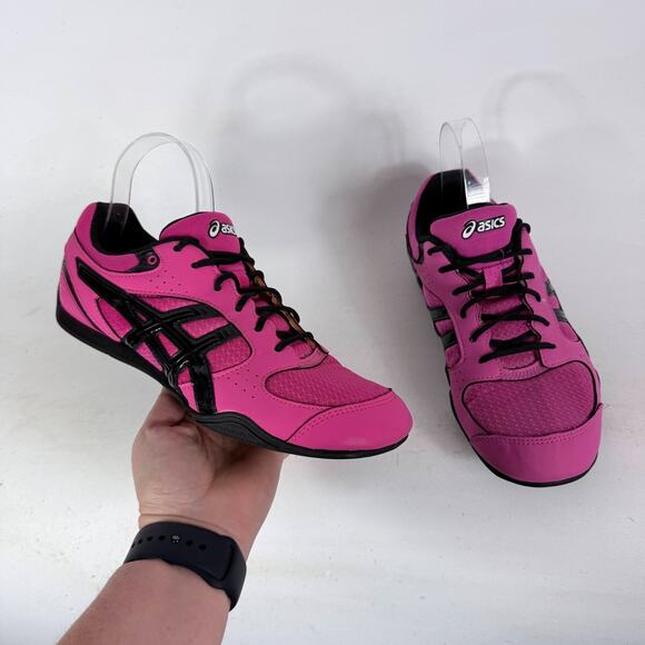 ASICS Gel-Rhythmic 2 Cross Training Shoes Women's 8.5 Pink Lace-Up Low Top - Picture 1 of 10